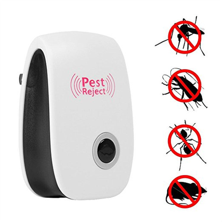 Electronic Ultrasonic Healthy Rechargeable Anti Mosquito Insect Pest Reject Mouse Repellent Home Plug