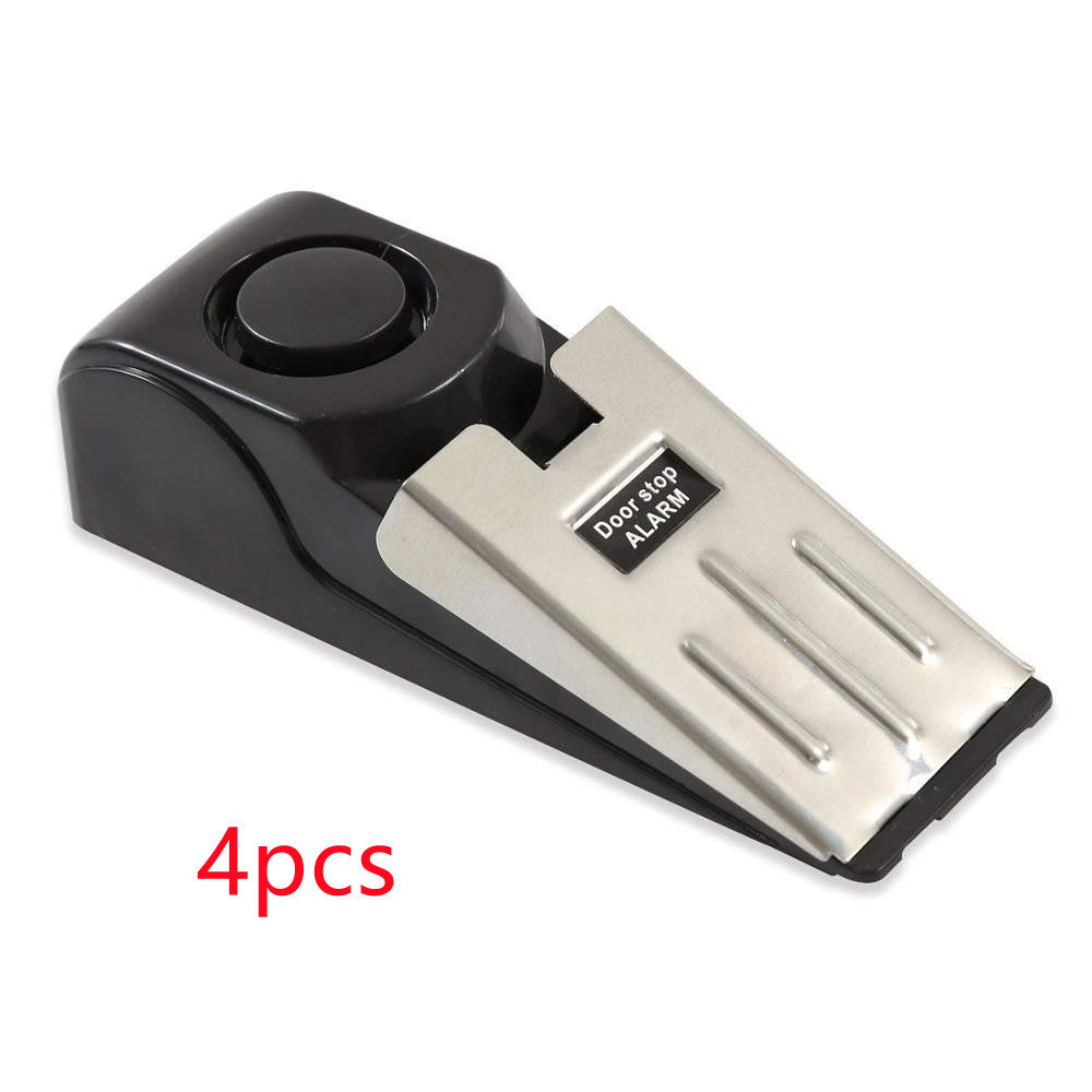Electronic Burglar Alarm Intelligent Home Security Wedge Door Stop Alarm System Detection
