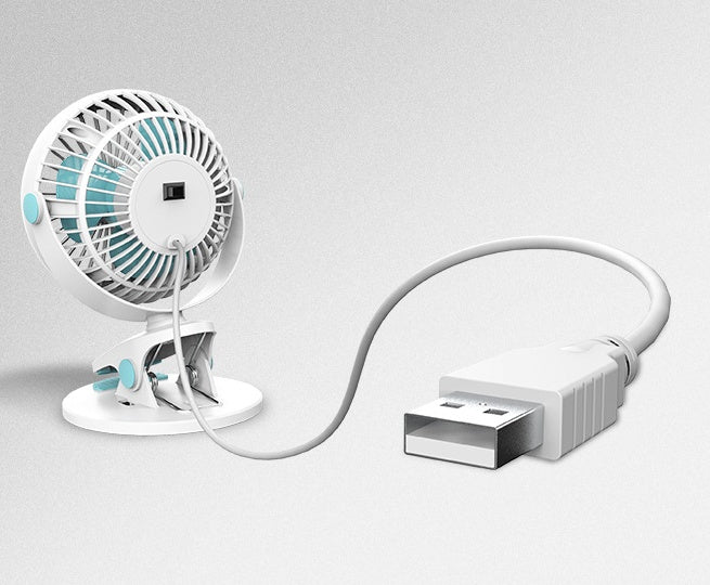 Portable Mini Desktop Silent High Wind Power Cordless Rechargeable Fan