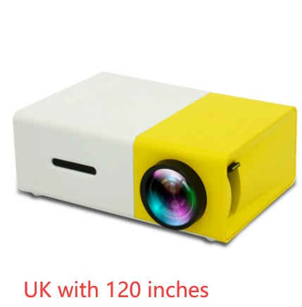 Portable Projector 3D HD Led Home Theater Cinema HDMI-compatible USB Audio Projector Yg300