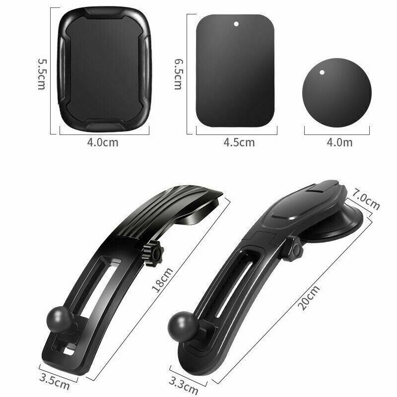 360 Rotatable Phone Mount Holder Car Dashboard