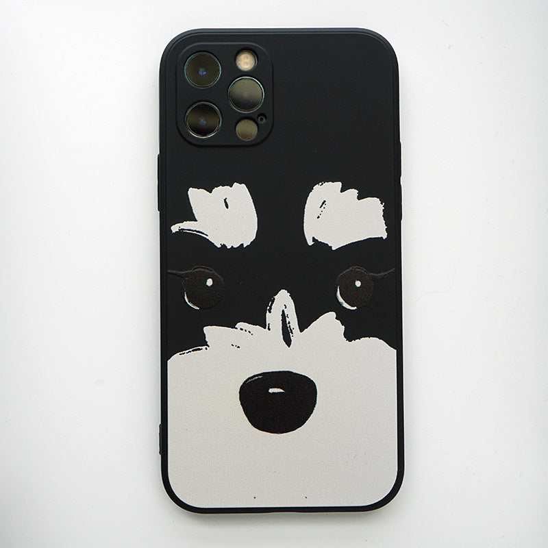 Liquid Silicone Phone Case Full Hemming