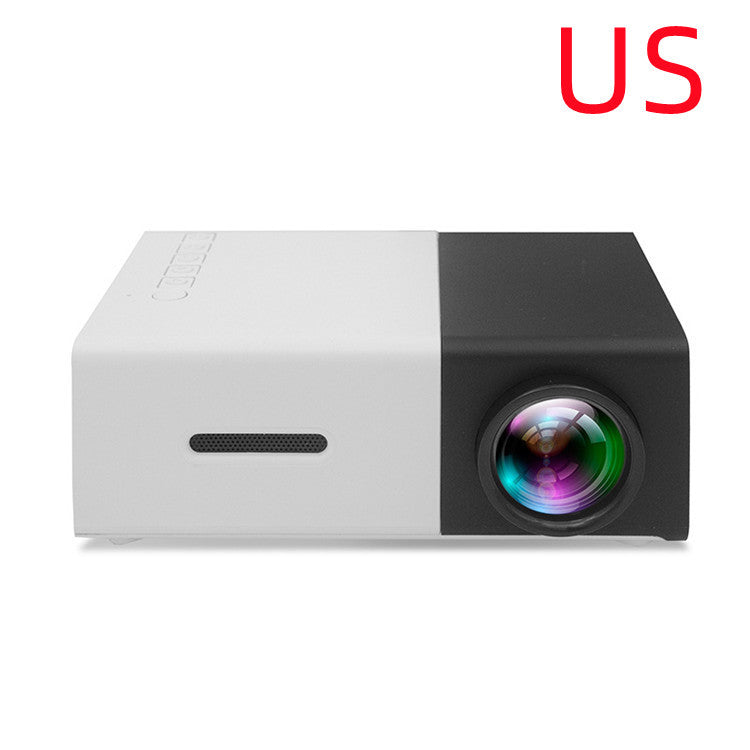 Portable Projector 3D HD Led Home Theater Cinema HDMI-compatible USB Audio Projector Yg300