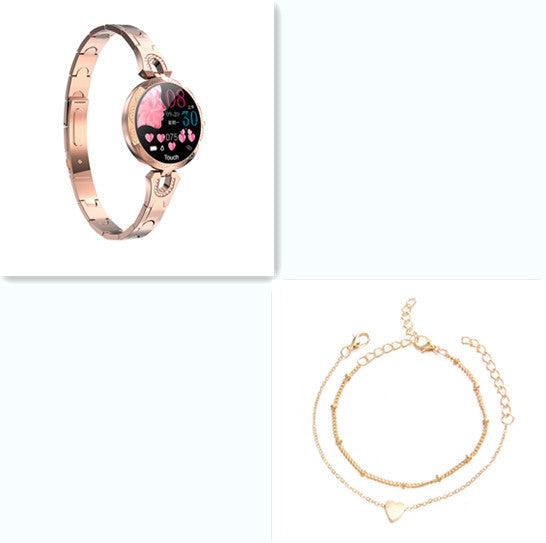 Women's Sport Smart Watch Waterproof Wearable Device with Heart Rate Monitor.