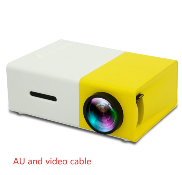 Portable Projector 3D HD Led Home Theater Cinema HDMI-compatible USB Audio Projector Yg300