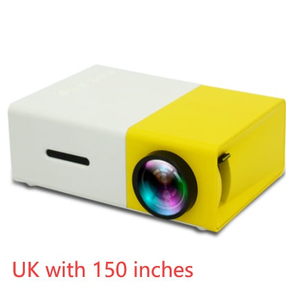 Portable Projector 3D HD Led Home Theater Cinema HDMI-compatible USB Audio Projector Yg300