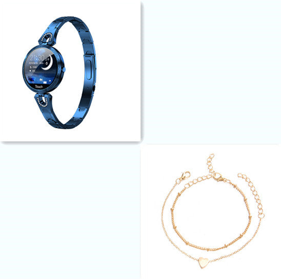 Women's Sport Smart Watch Waterproof Wearable Device with Heart Rate Monitor.