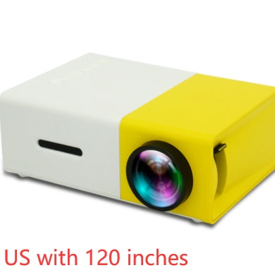 Portable Projector 3D HD Led Home Theater Cinema HDMI-compatible USB Audio Projector Yg300