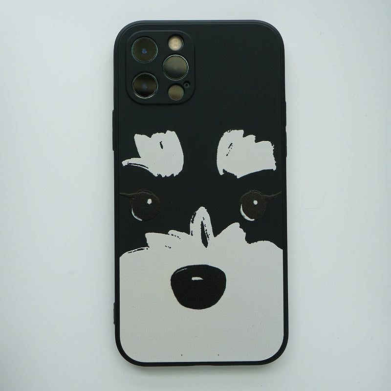 Liquid Silicone Phone Case Full Hemming