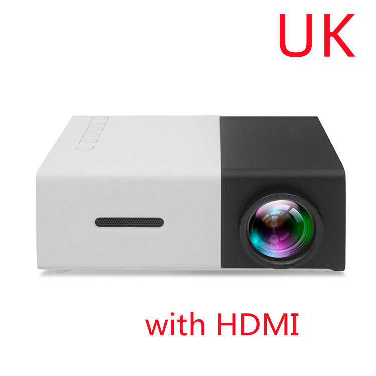 Portable Projector 3D HD Led Home Theater Cinema HDMI-compatible USB Audio Projector Yg300