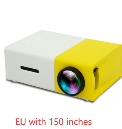 Portable Projector 3D HD Led Home Theater Cinema HDMI-compatible USB Audio Projector Yg300