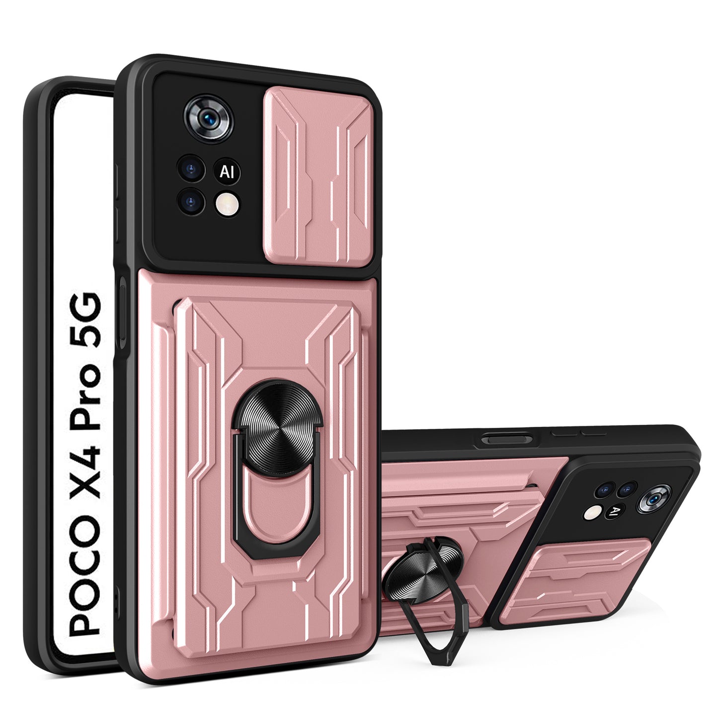 Suitable For Redmi Lijia Multi-function Card Phone Case