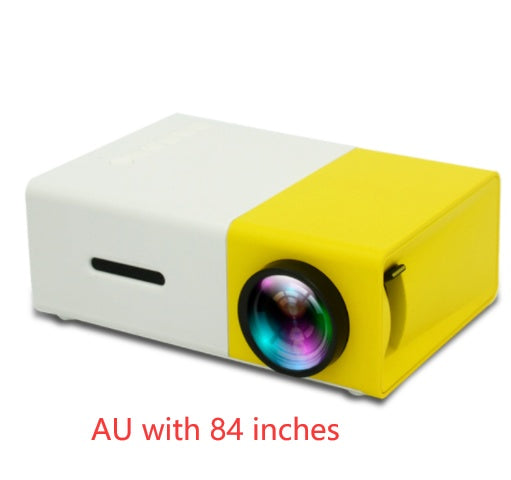 Portable Projector 3D HD Led Home Theater Cinema HDMI-compatible USB Audio Projector Yg300