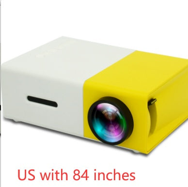 Portable Projector 3D HD Led Home Theater Cinema HDMI-compatible USB Audio Projector Yg300