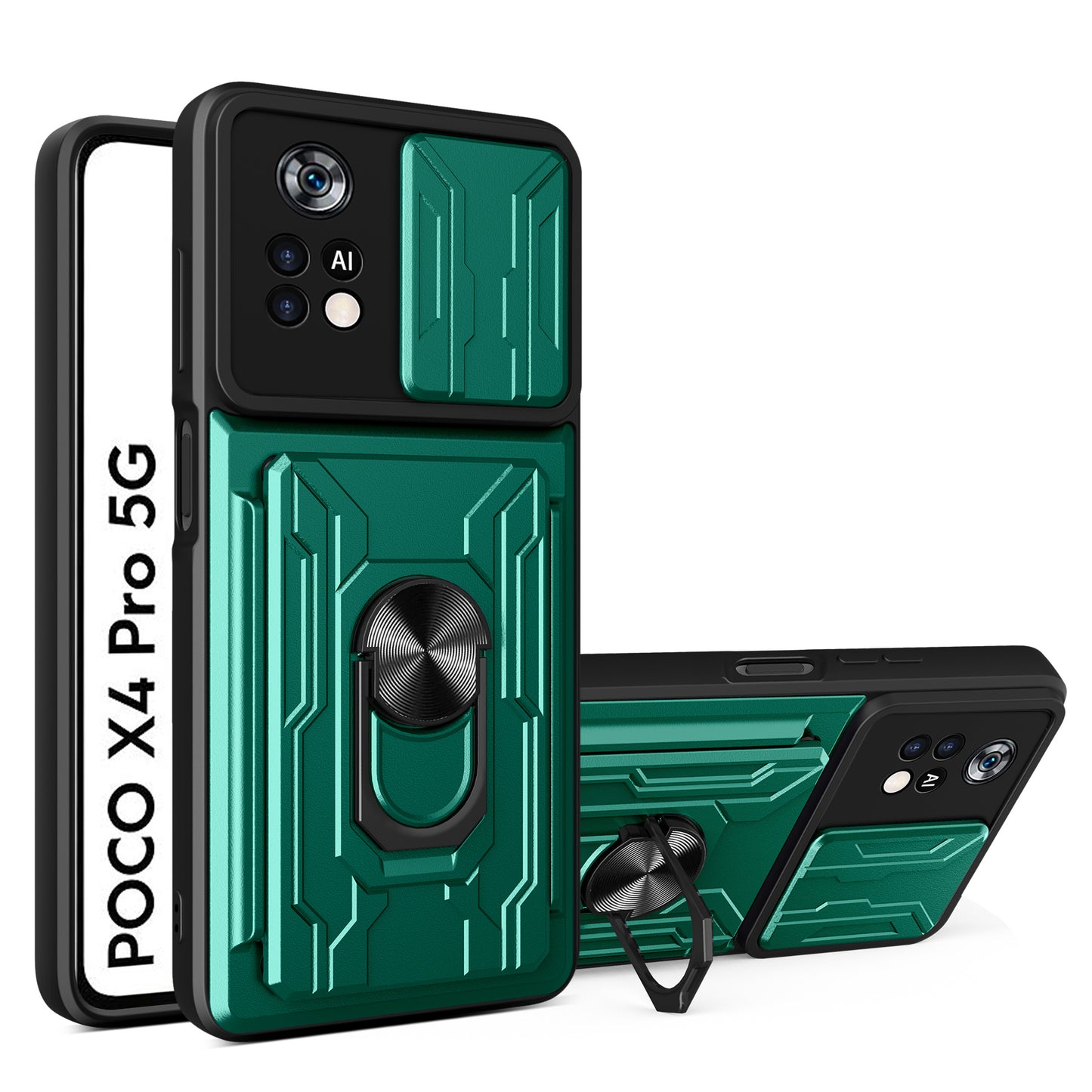 Suitable For Redmi Lijia Multi-function Card Phone Case