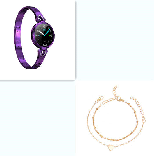 Women's Sport Smart Watch Waterproof Wearable Device with Heart Rate Monitor.