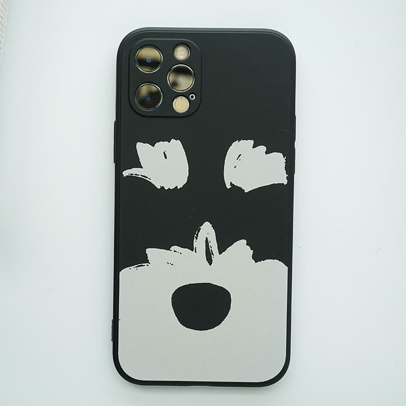 Liquid Silicone Phone Case Full Hemming