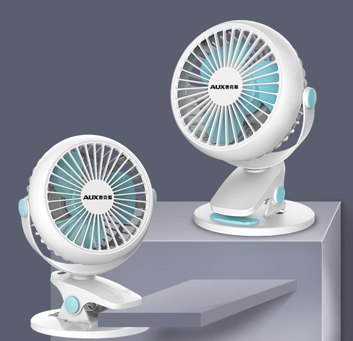 Portable Mini Desktop Silent High Wind Power Cordless Rechargeable Fan