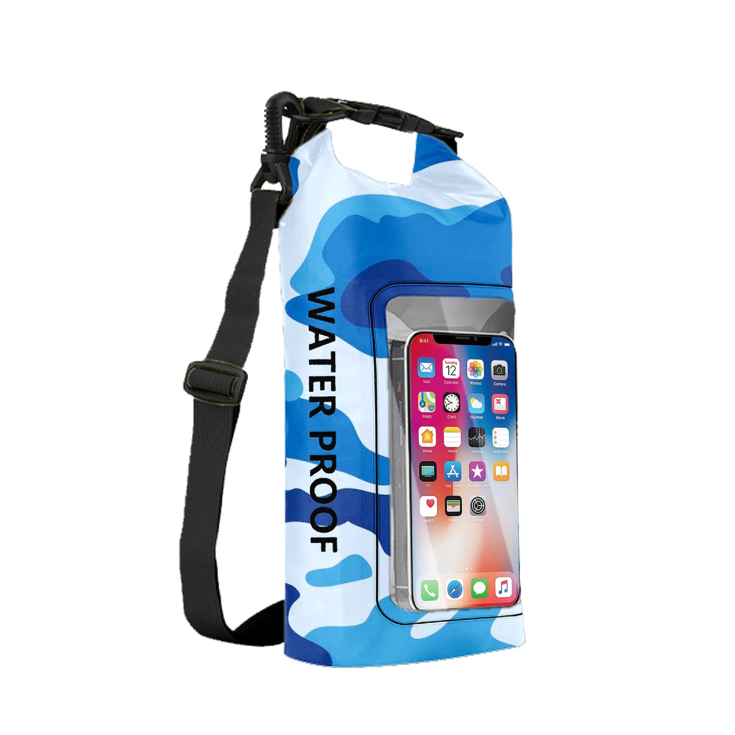 Crossbody Bag Waterproof Bucket Bag Outdoor Drifting Swimming