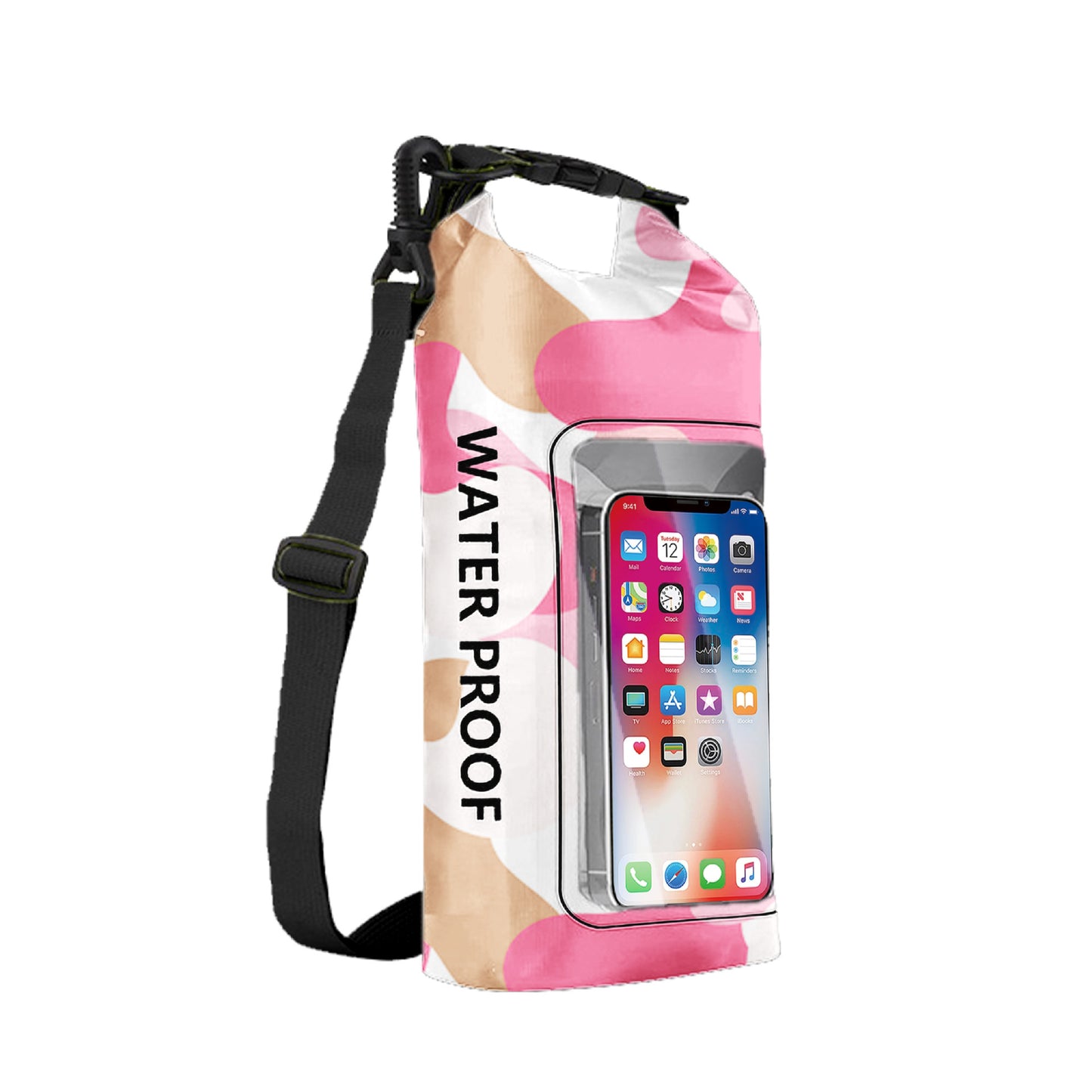 Crossbody Bag Waterproof Bucket Bag Outdoor Drifting Swimming