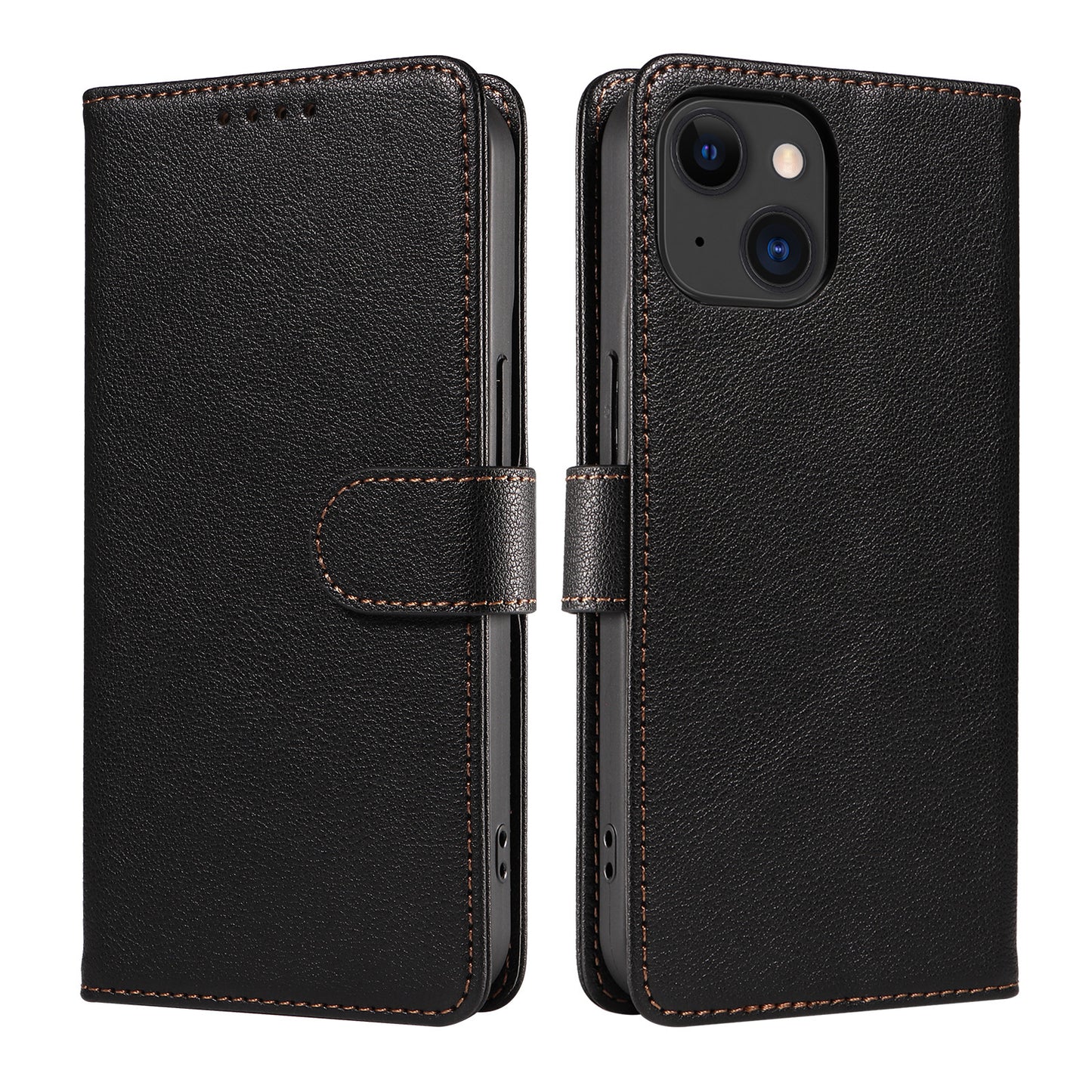 Anti-theft Swiping Mobile Phone Protective Leather Cover