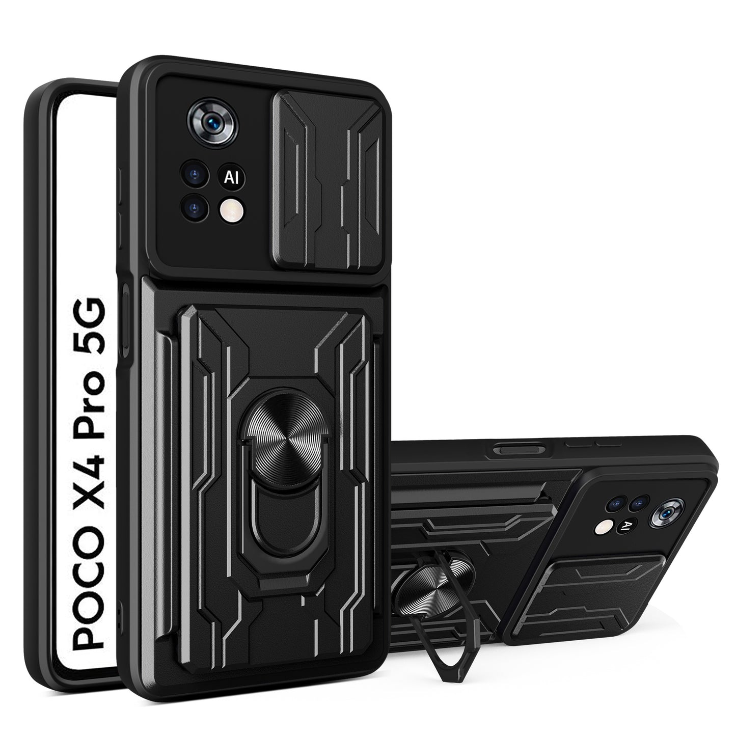Suitable For Redmi Lijia Multi-function Card Phone Case