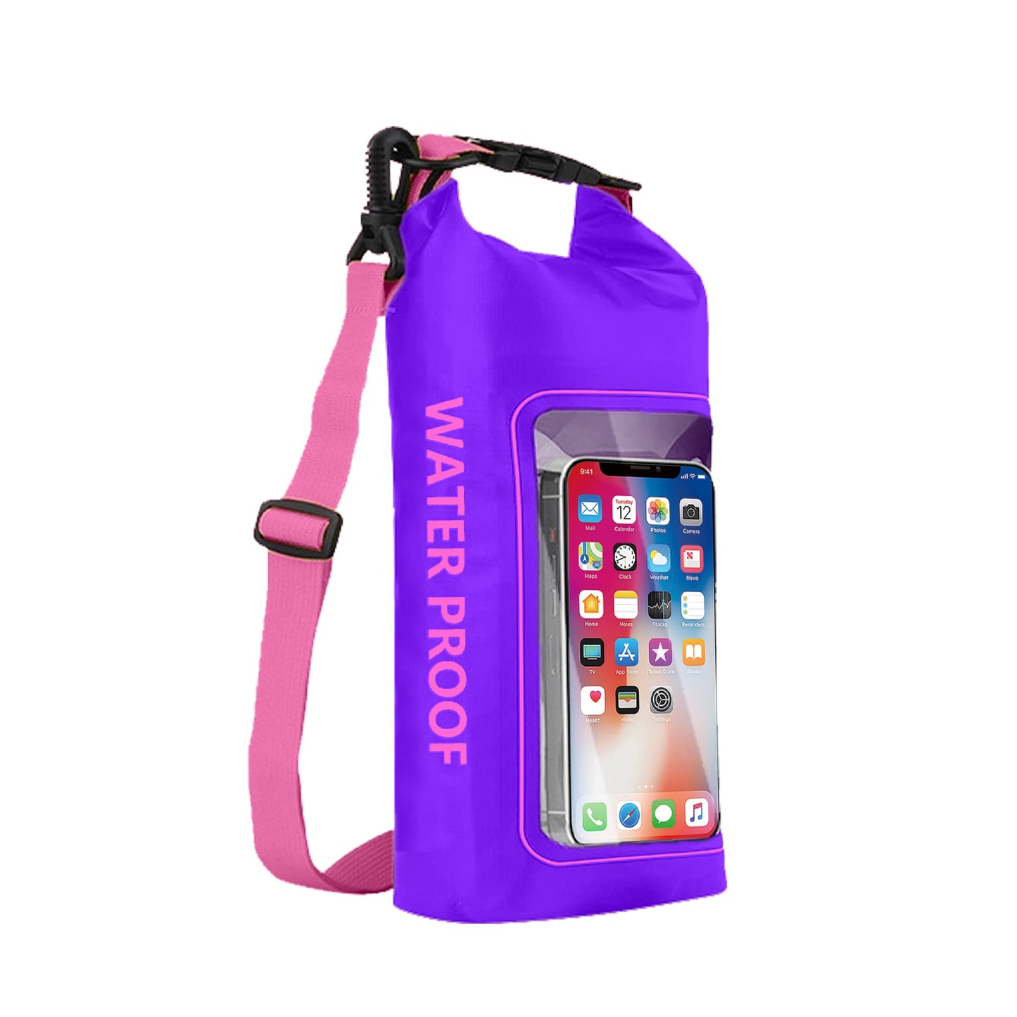 Crossbody Bag Waterproof Bucket Bag Outdoor Drifting Swimming