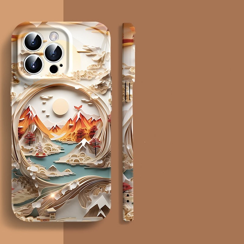 Picture Cutting Stylish Mobile Phone Case