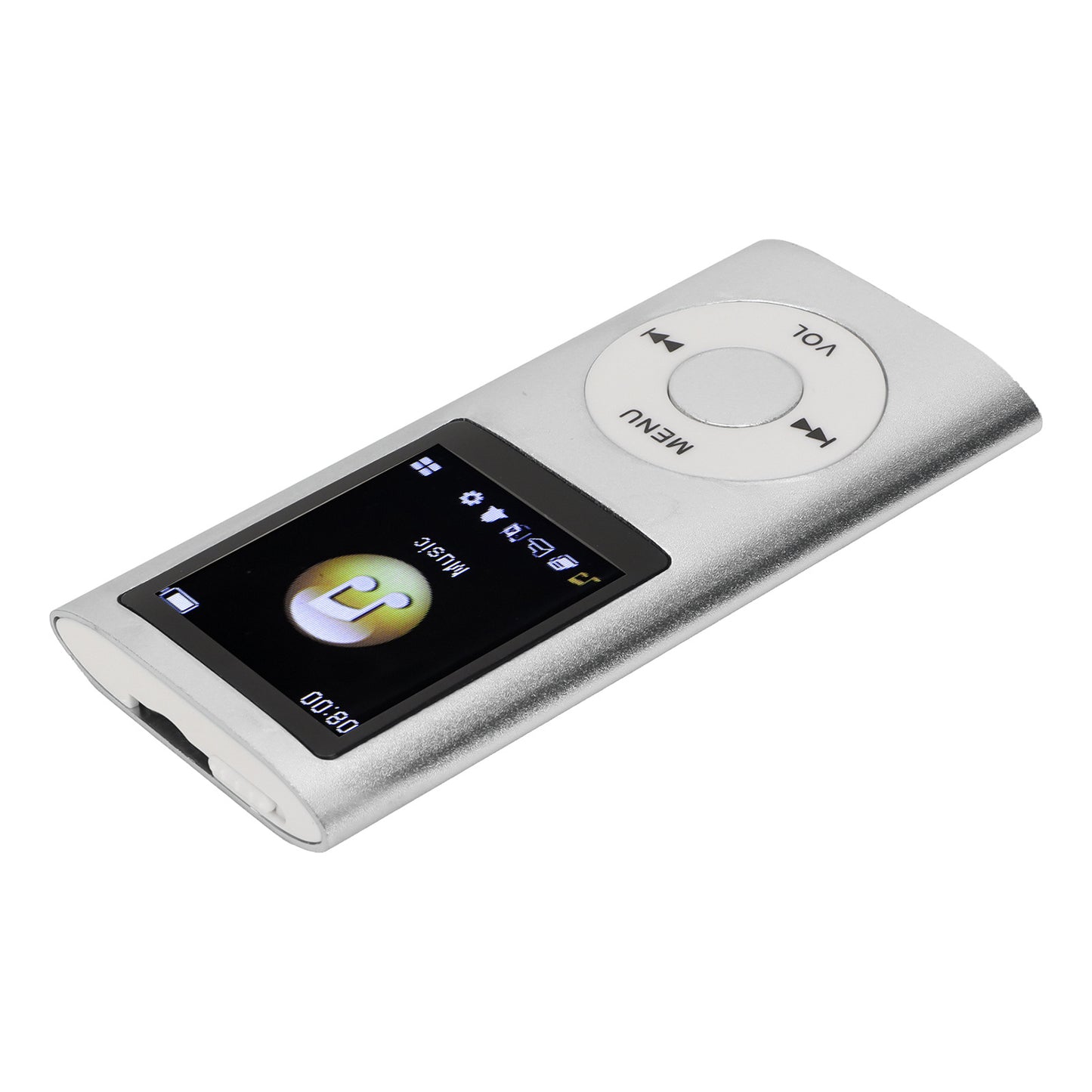 MP3 Player Stylish Multifunctional Lossless Sound Slim 1.8 Inch LCD Screen Portable MP3 Music Player
