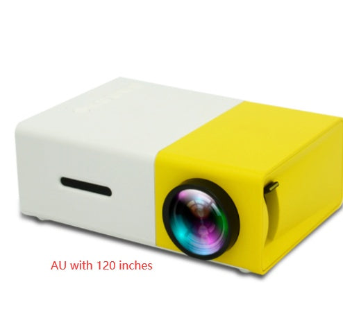 Portable Projector 3D HD Led Home Theater Cinema HDMI-compatible USB Audio Projector Yg300