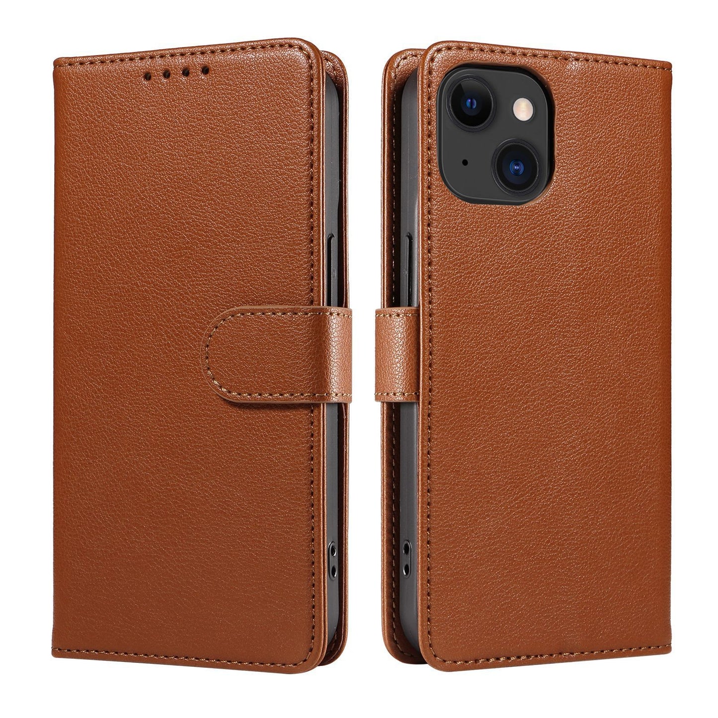 Anti-theft Swiping Mobile Phone Protective Leather Cover