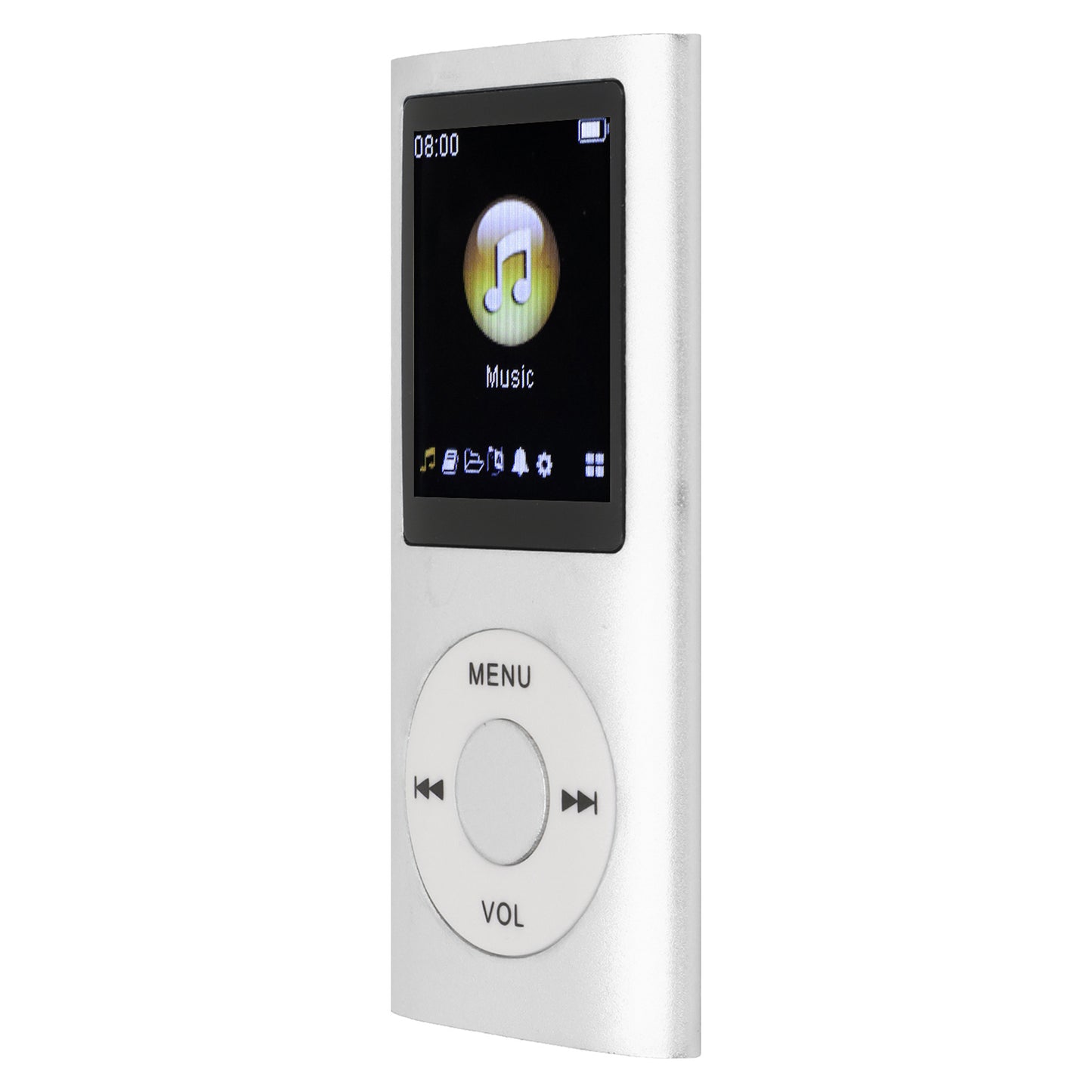 MP3 Player Stylish Multifunctional Lossless Sound Slim 1.8 Inch LCD Screen Portable MP3 Music Player