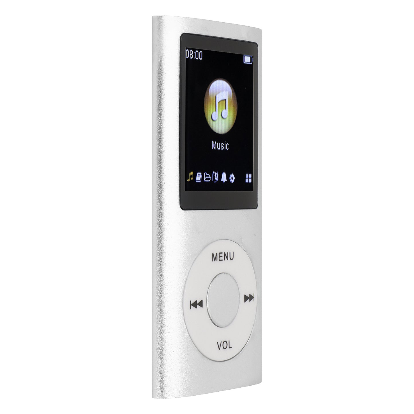 MP3 Player Stylish Multifunctional Lossless Sound Slim 1.8 Inch LCD Screen Portable MP3 Music Player