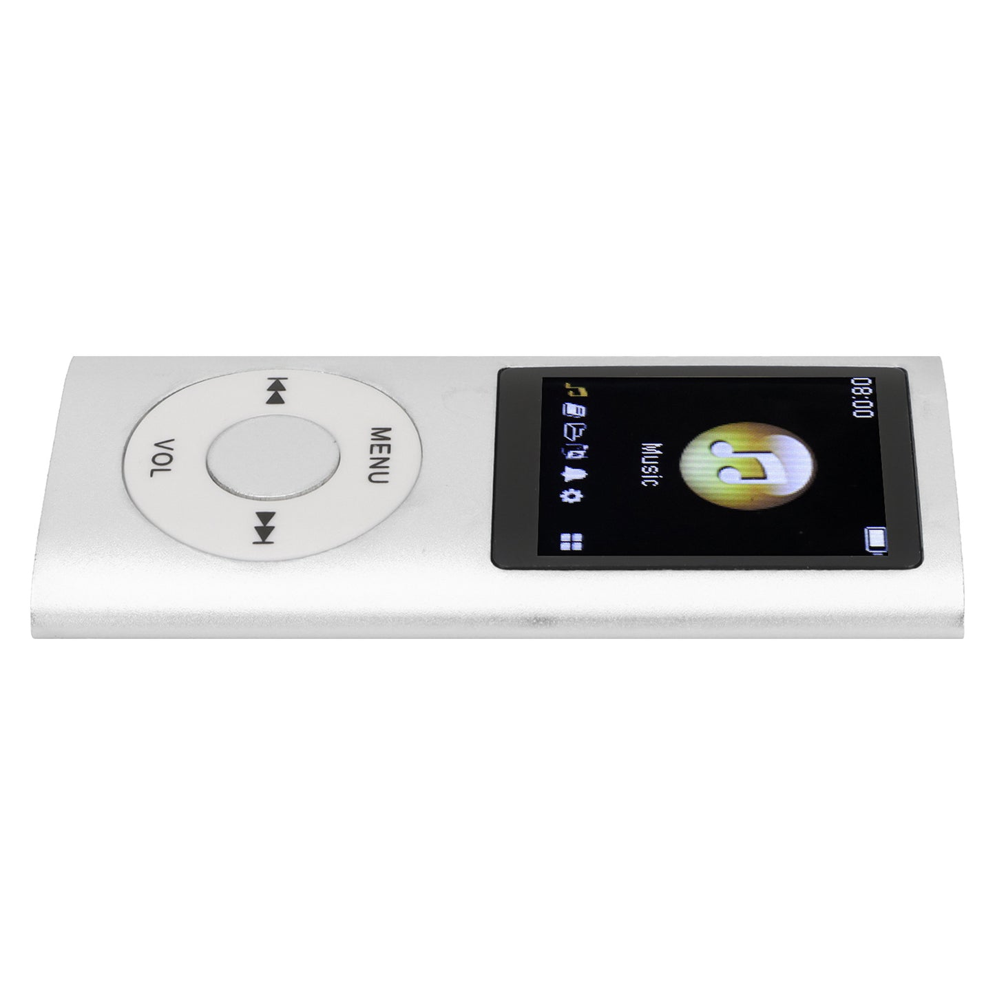 MP3 Player Stylish Multifunctional Lossless Sound Slim 1.8 Inch LCD Screen Portable MP3 Music Player